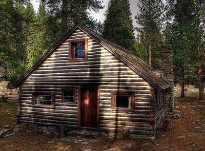 探究原木木屋别墅起源,看不同风格的木屋设计